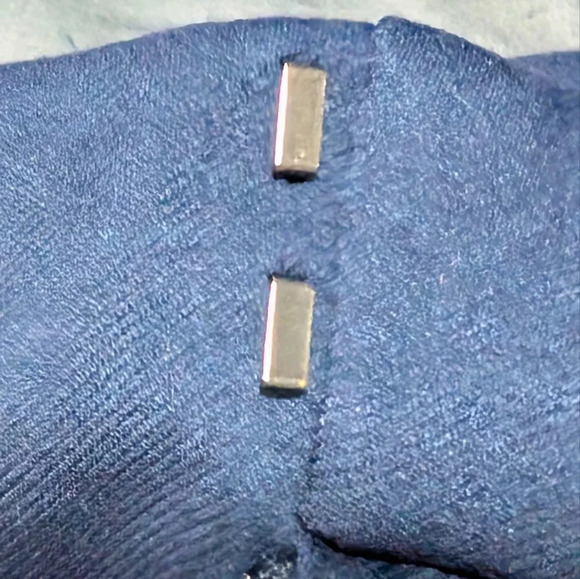 Simply Vera Vera Wang Women's High-Waist Skinny Ankle Pants Blue Beauty Sz14 EUC - Picture 8 of 14